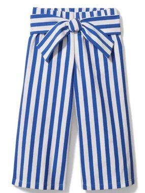 Janie and Jack - girls size 4 - striped wide leg pant